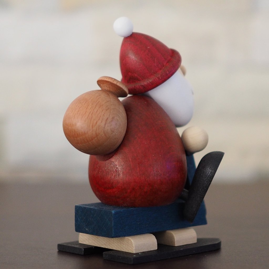 Weihnachtsmann Collectibles - Santa on a Snowmobile